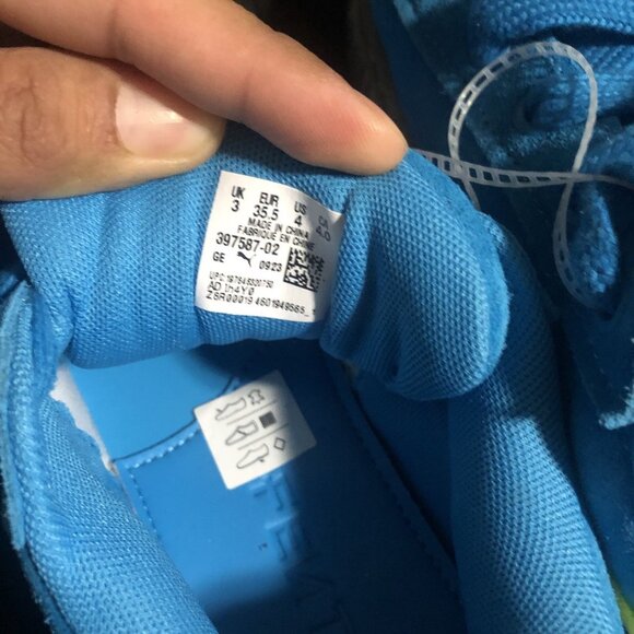 Puma Rihanna Fenty x Creeper Kids Phatty Speed Blue 397587-2, Size 4, - Picture 4 of 5